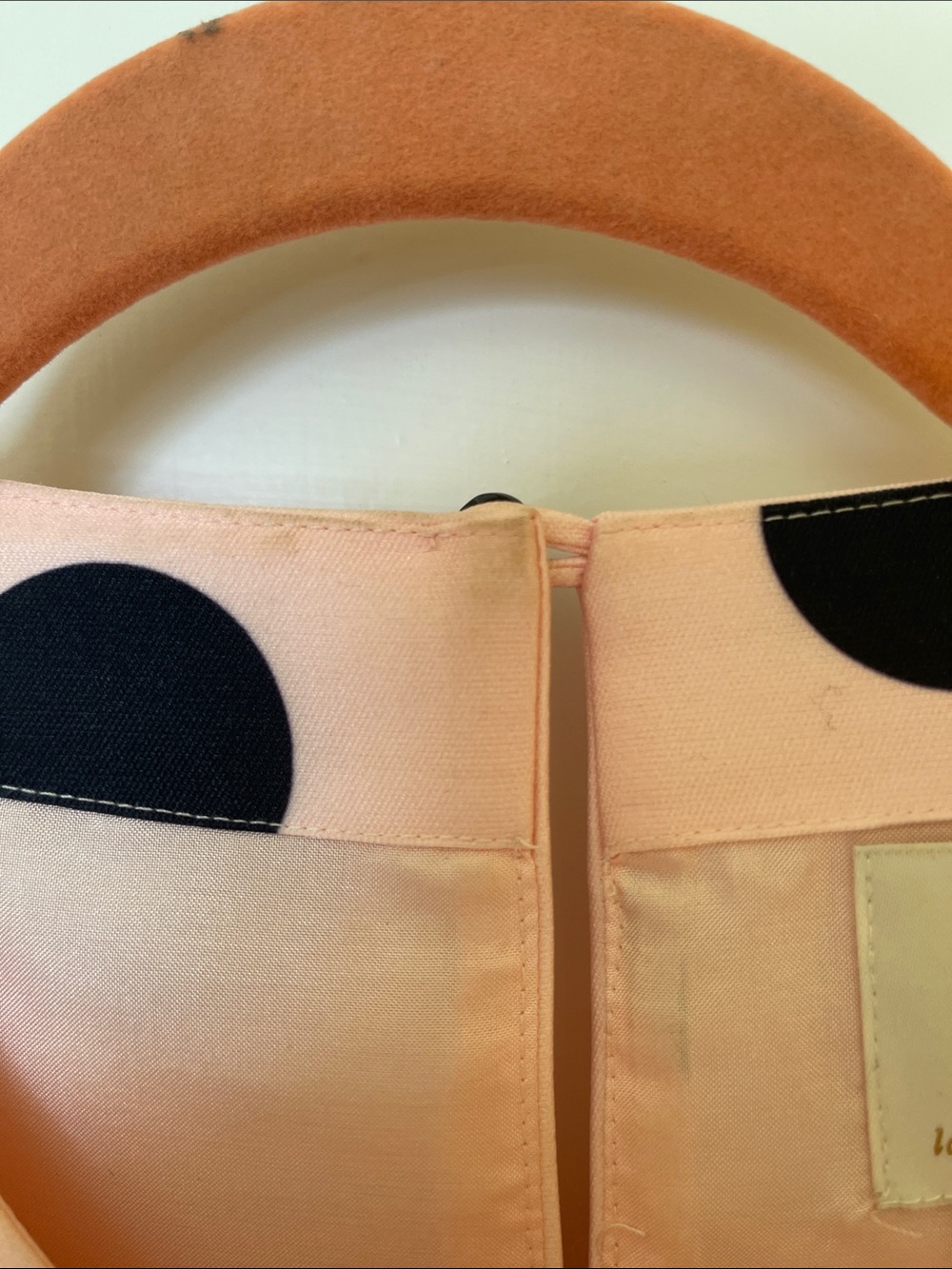 kate spade Pink Fit snd Flair Dress with Black Polka Dots - Picture 3 of 5
